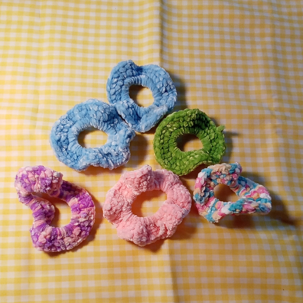 Colorful Crochet Hair Accessories Set CUSTOM